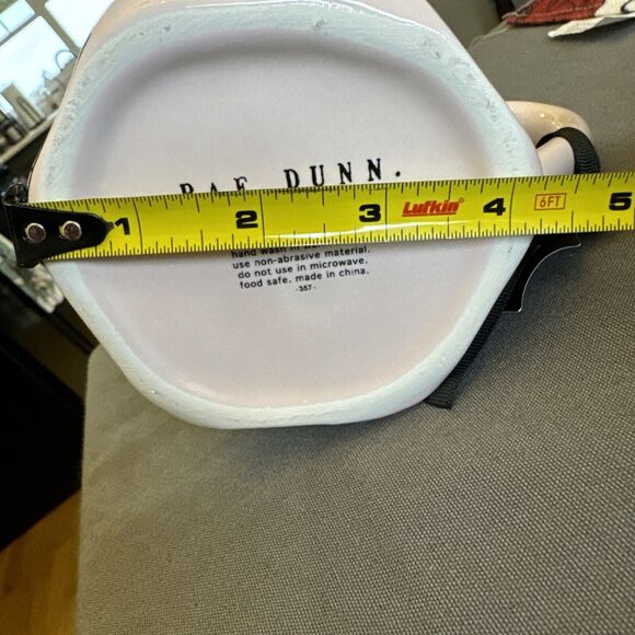 Rae Dunn Light Pink Ghost Coffee Tea Cup Mug Boo and Spiderwebs NWT Halloween - Picture 6 of 6